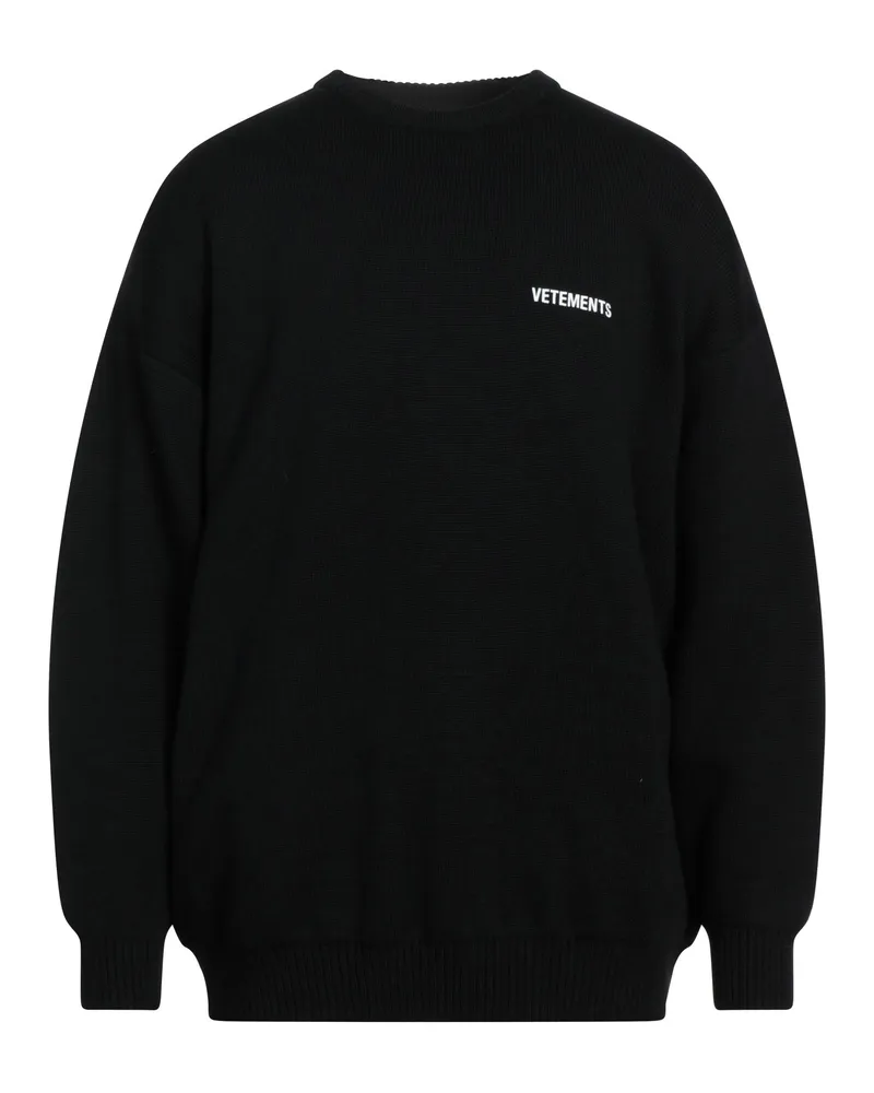 VETEMENTS Pullover Schwarz