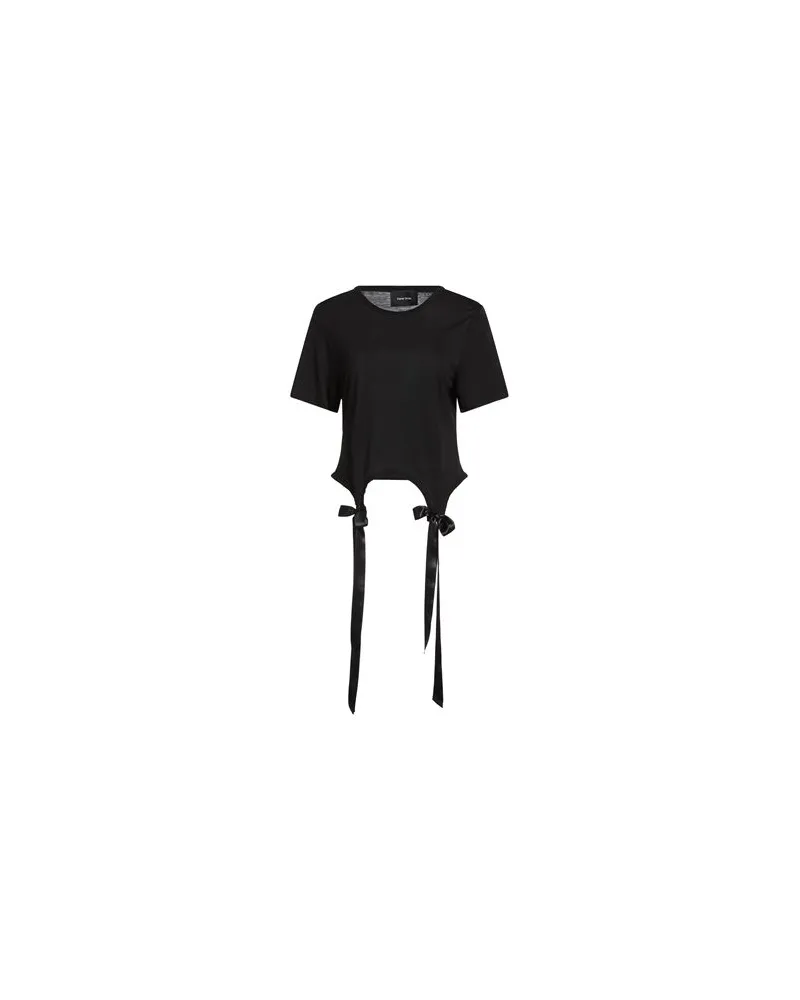 Simone Rocha TOPS - T-shirtsauf YOOX.COM Schwarz
