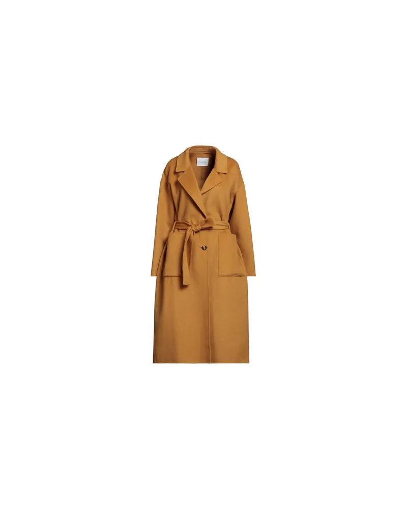 American Vintage JACKEN & MÄNTEL - Mäntelauf YOOX.COM Senf