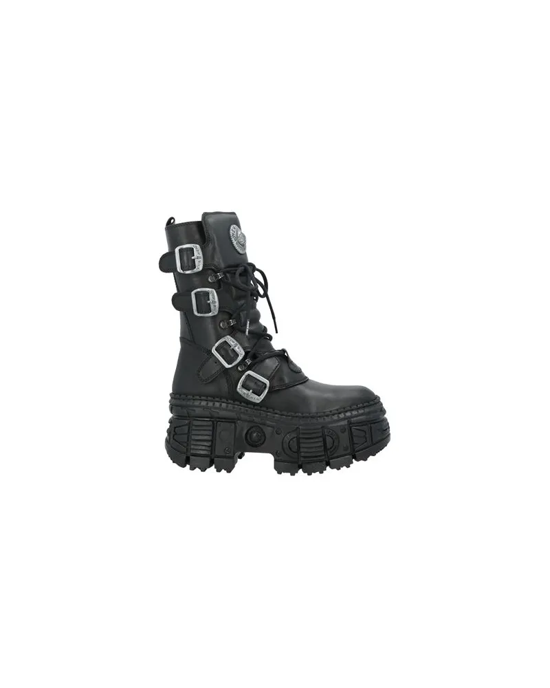 New Rock SCHUHE - Stiefelettenauf YOOX.COM Schwarz