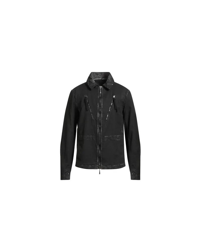 Masnada JACKEN & MÄNTEL - Jeansjacken/Mäntelauf YOOX.COM Schwarz