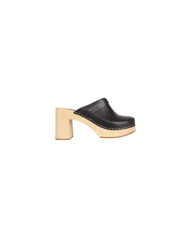 Swedish Hasbeens SCHUHE - Mules & Clogsauf YOOX.COM Schwarz
