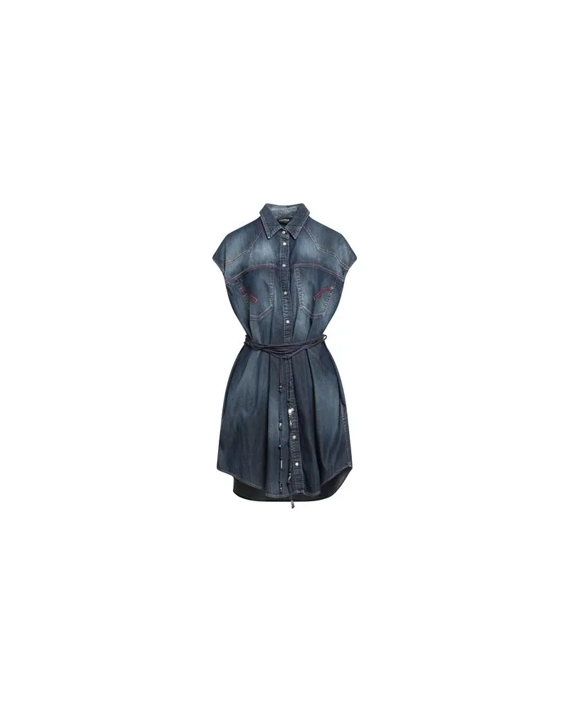 Dondup KLEIDER - Mini-Kleiderauf YOOX.COM Blau