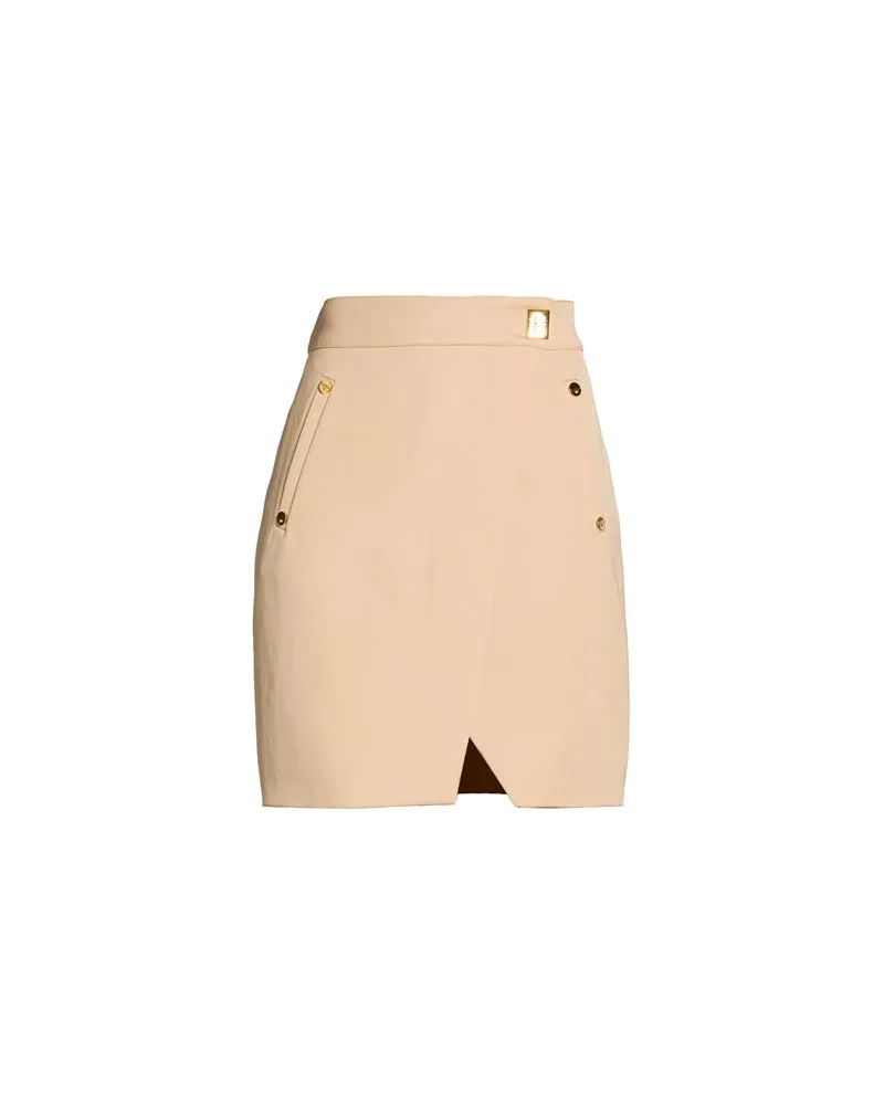 Elisabetta Franchi HOSEN & RÖCKE - Miniröckeauf YOOX.COM Beige