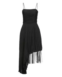 Jucca Midi-Kleid Schwarz