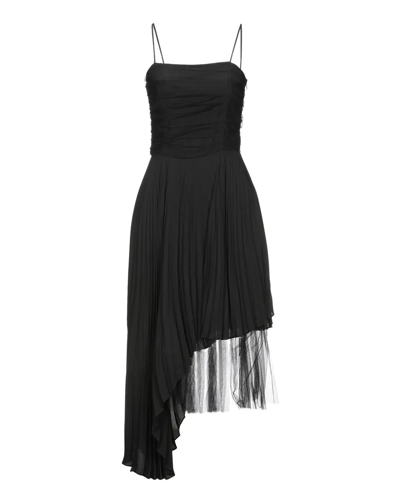 Jucca Midi-Kleid Schwarz