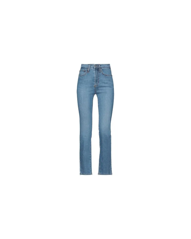 Roy Roger's HOSEN & RÖCKE - Jeanshosenauf YOOX.COM Blau