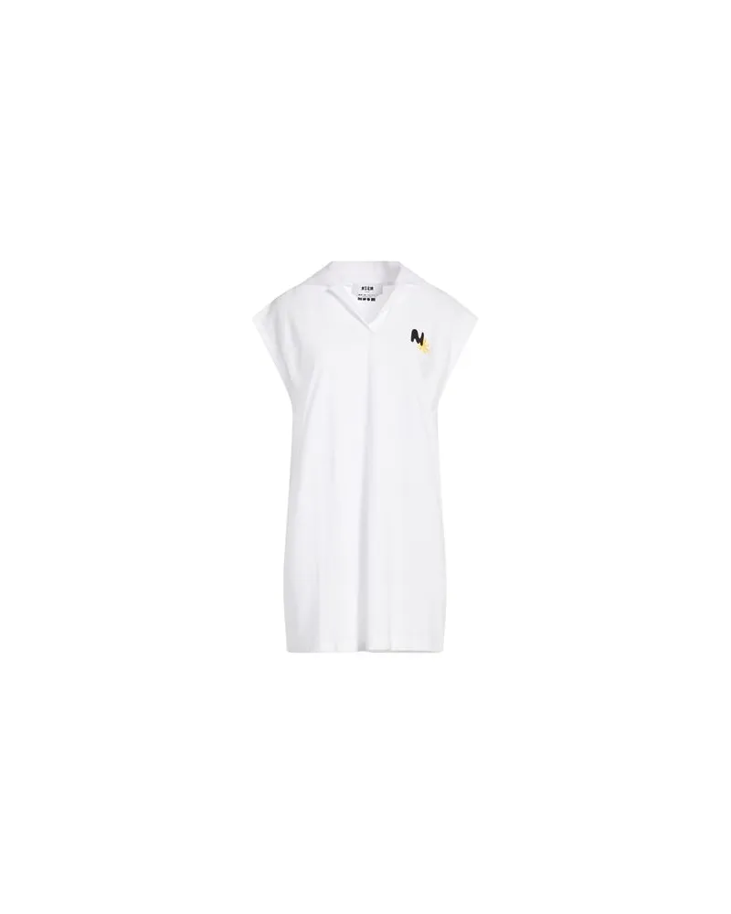 MSGM KLEIDER - Mini-Kleiderauf YOOX.COM Weiß