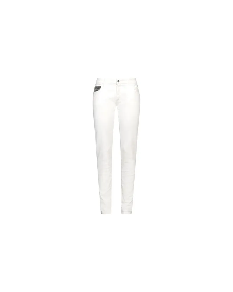 Pianura Studio HOSEN & RÖCKE - Jeanshosenauf YOOX.COM Weiß