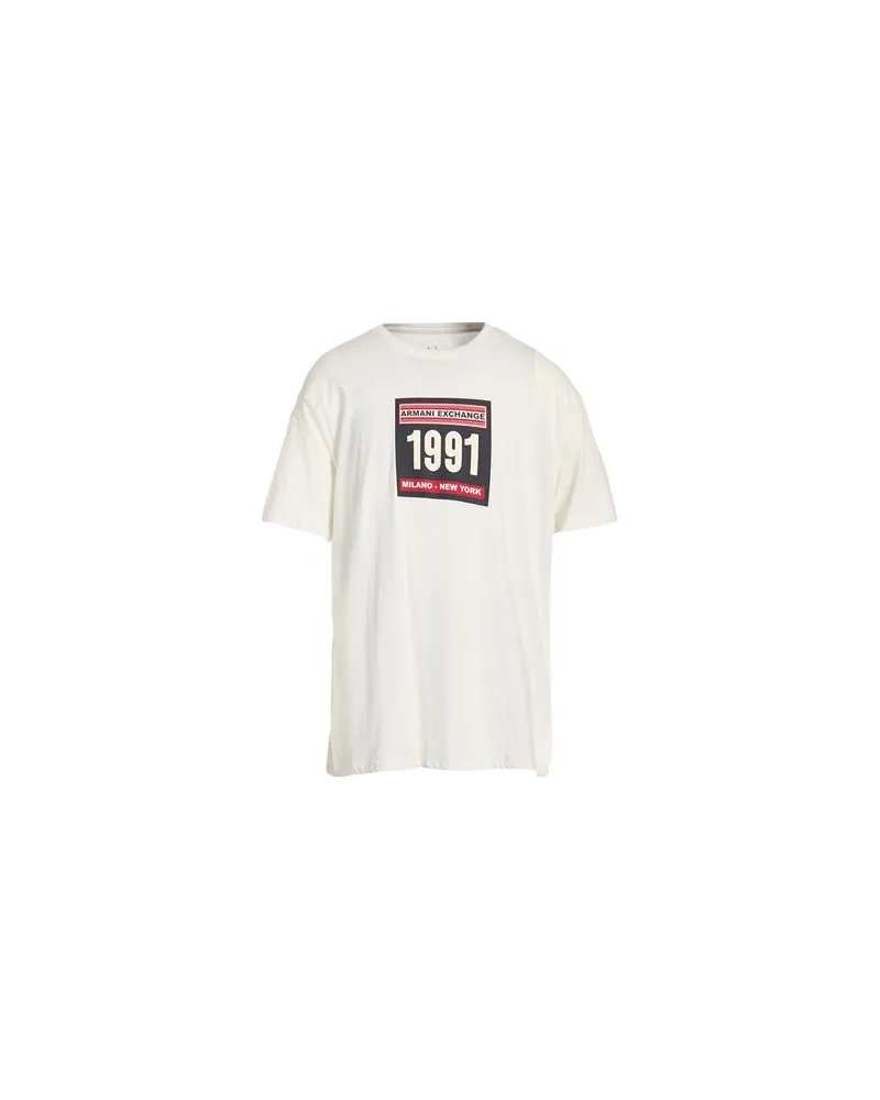 Armani Exchange TOPS - T-shirtsauf YOOX.COM Weiß