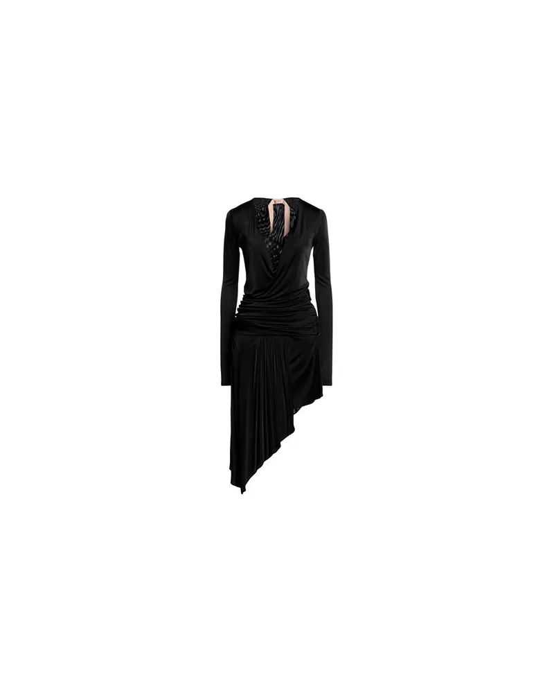 N° 21 KLEIDER - Mini-Kleiderauf YOOX.COM Schwarz