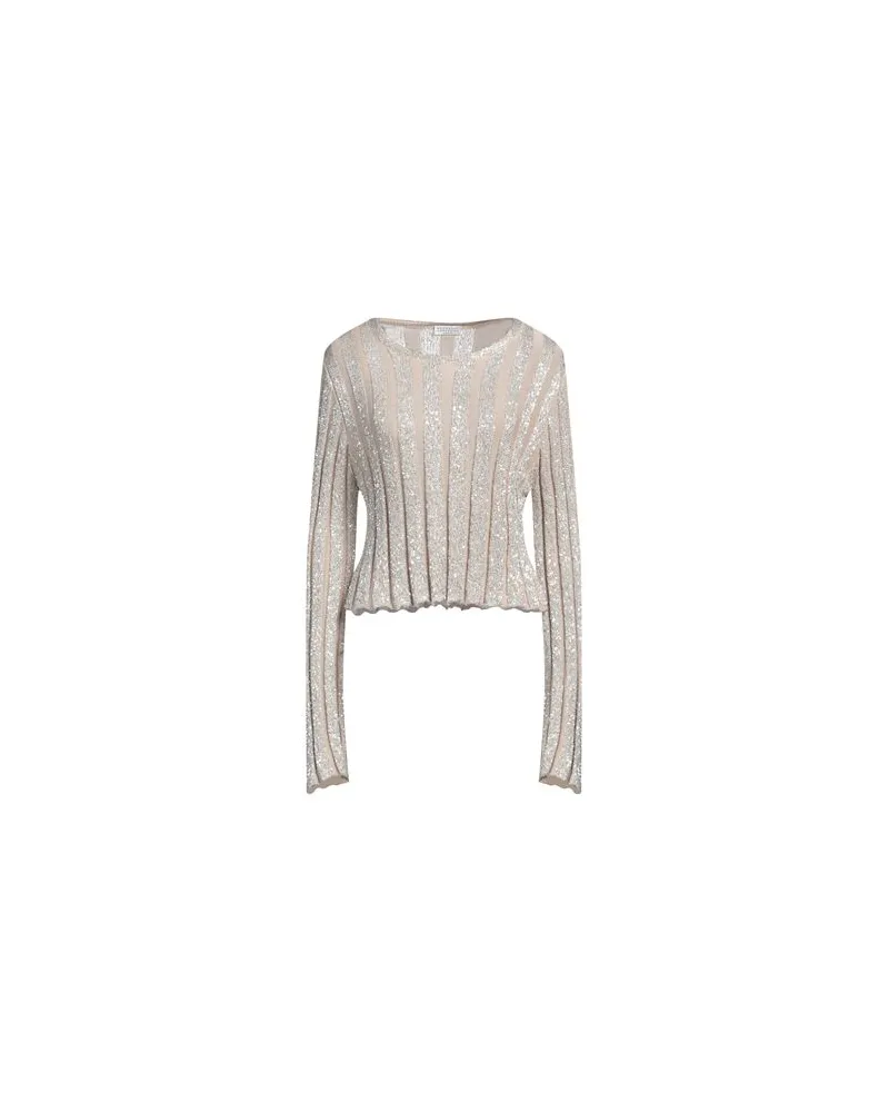 Brunello Cucinelli STRICKWAREN - Pulloverauf YOOX.COM Beige