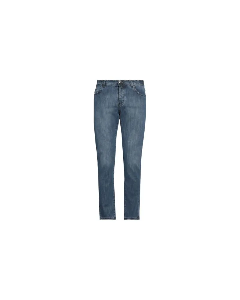 Luigi Borrelli HOSEN & RÖCKE - Jeanshosenauf YOOX.COM Blau