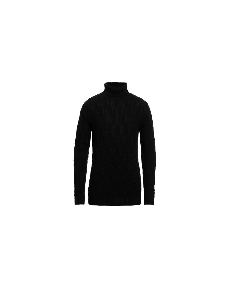 Paolo Pecora Milano STRICKWAREN - Rollkragenpulloverauf YOOX.COM Schwarz