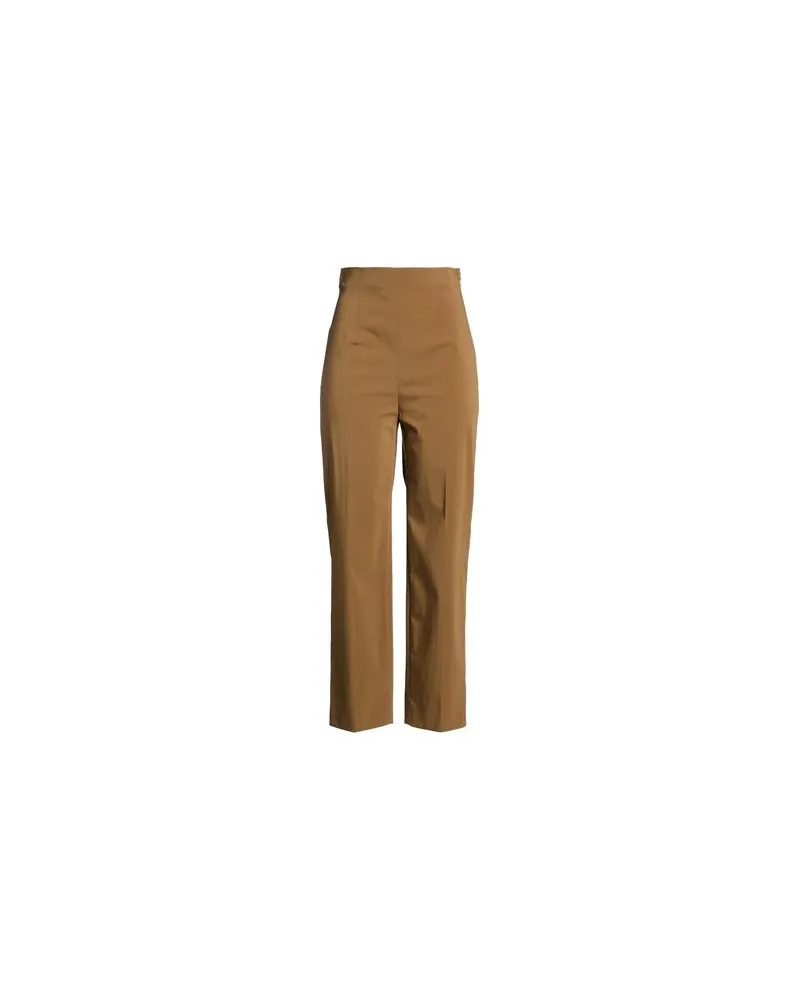Alberta Ferretti HOSEN & RÖCKE - Hosenauf YOOX.COM Hellbraun