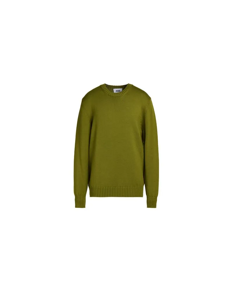 Alpha Studio STRICKWAREN - Pulloverauf YOOX.COM Grün