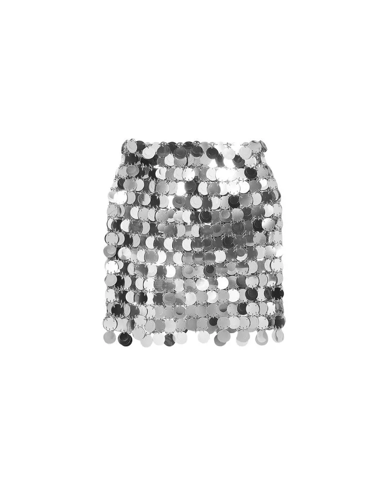 Paco Rabanne HOSEN & RÖCKE - Miniröckeauf YOOX.COM Silber