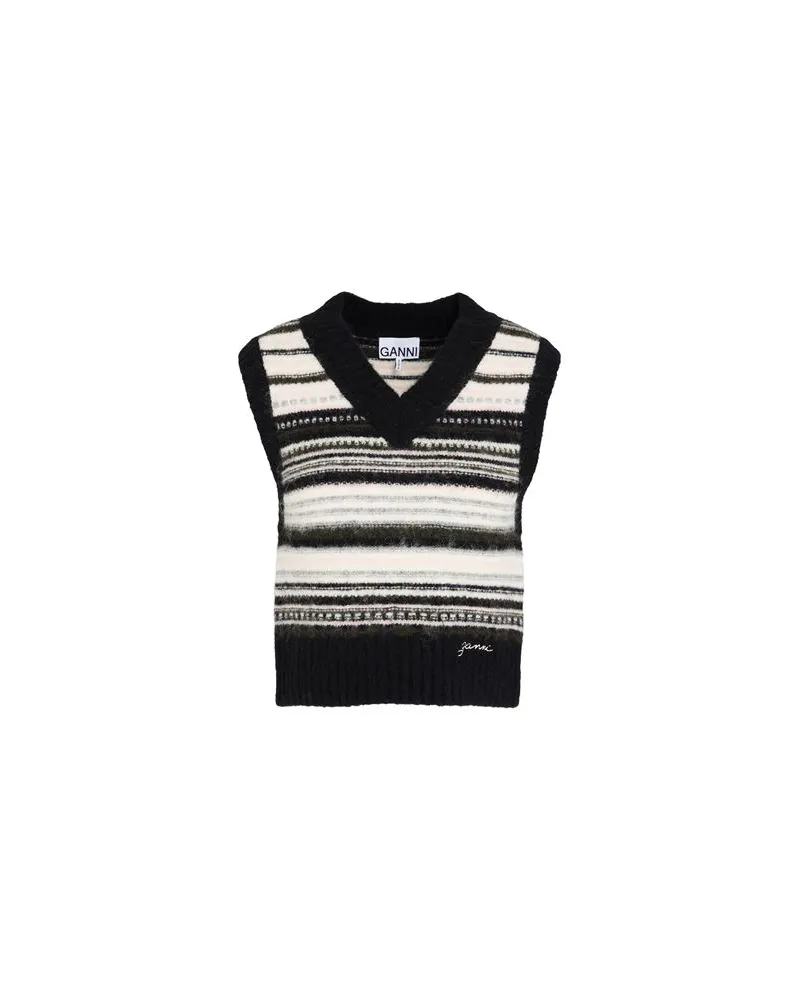 Ganni STRICKWAREN - Pulloverauf YOOX.COM Schwarz