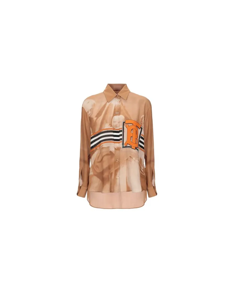 Burberry TOPS - Hemdenauf YOOX.COM Braun