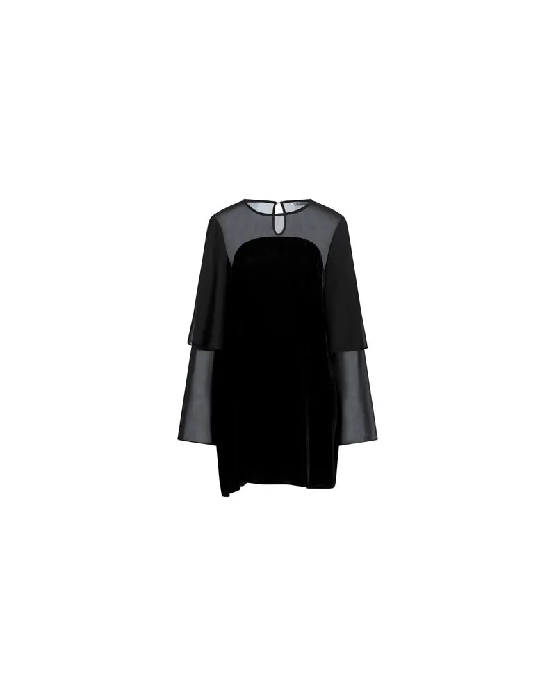 Fracomina KLEIDER - Mini-Kleiderauf YOOX.COM Schwarz