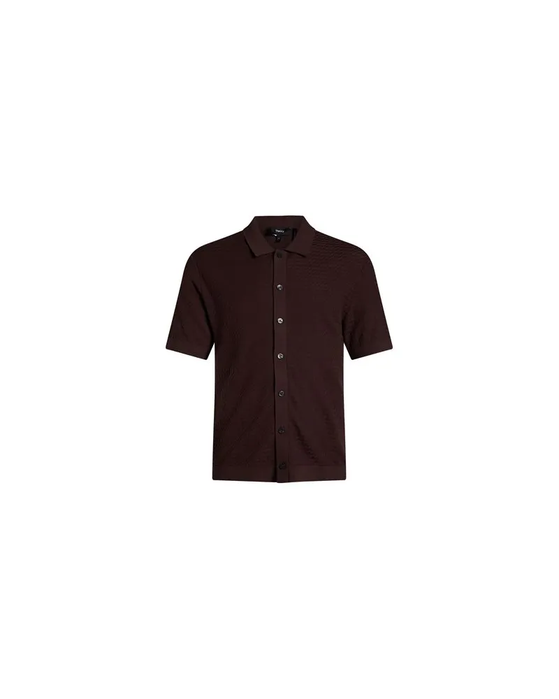 Theory TOPS - Hemdenauf YOOX.COM Schokobraun