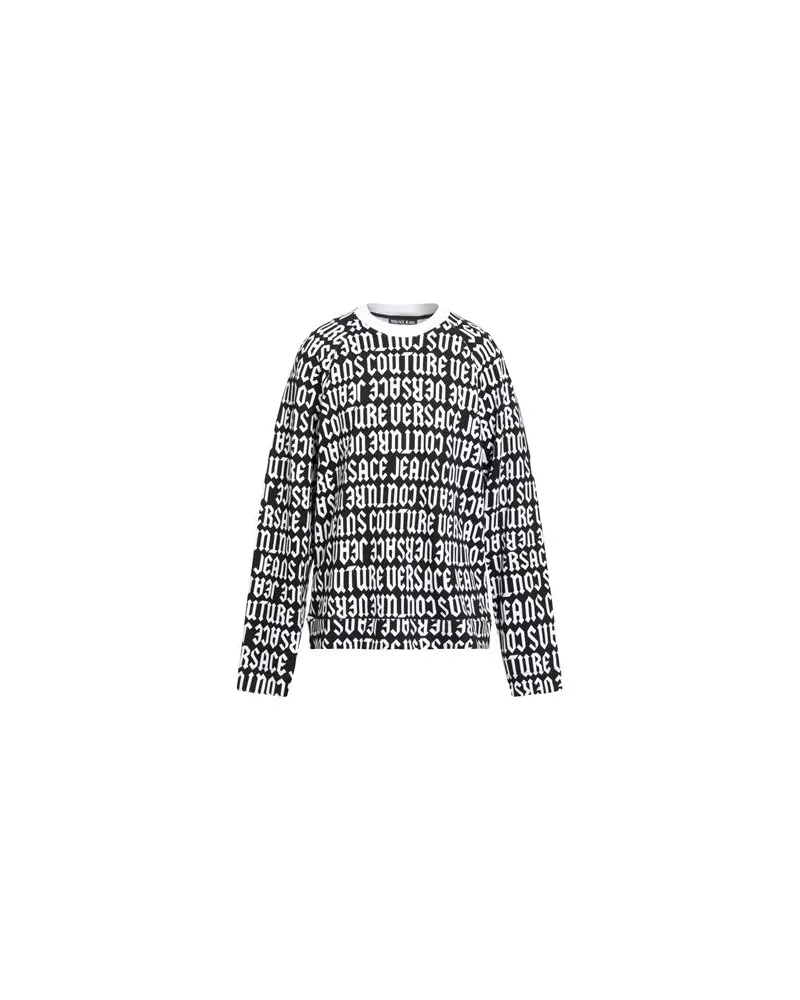 Versace Jeans TOPS - Sweatshirtsauf YOOX.COM Schwarz
