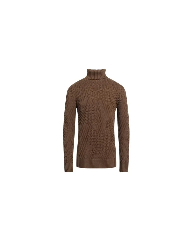 Paolo Pecora Milano STRICKWAREN - Rollkragenpulloverauf YOOX.COM Khaki