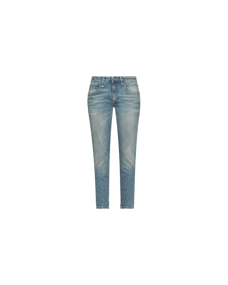 R13 HOSEN & RÖCKE - Jeanshosenauf YOOX.COM Blau