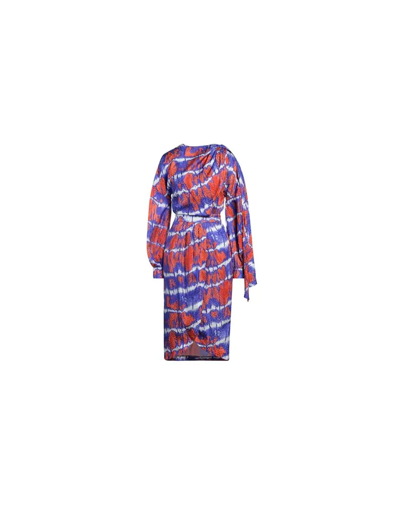 Stella Jean KLEIDER - Midi-Kleiderauf YOOX.COM Violett