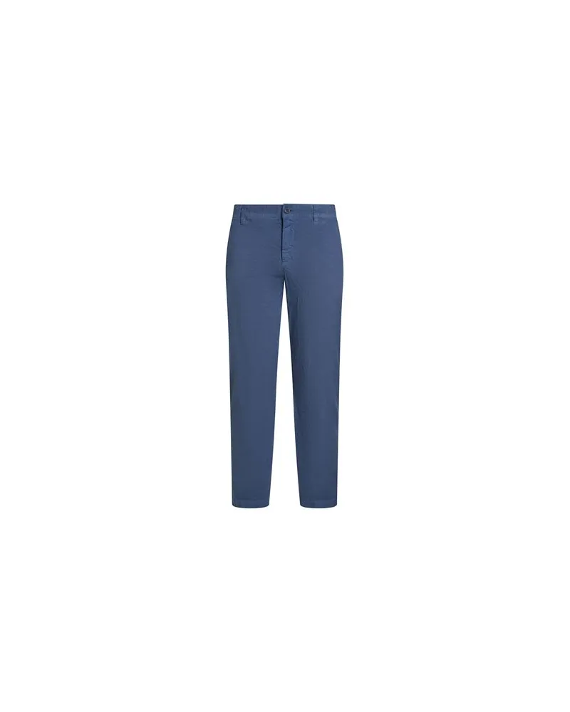 120% Lino HOSEN & RÖCKE - Hosenauf YOOX.COM Marineblau