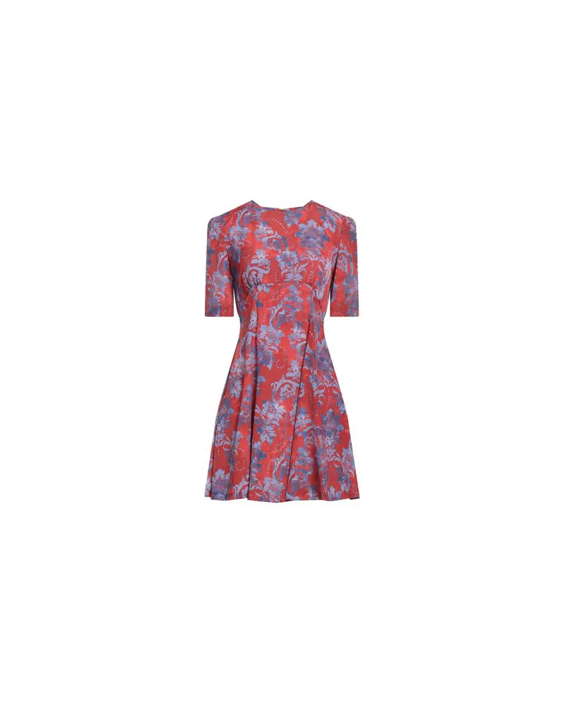 Versace Jeans KLEIDER - Mini-Kleiderauf YOOX.COM Ziegelrot