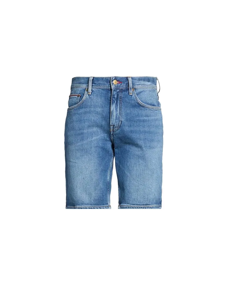 Tommy Hilfiger HOSEN & RÖCKE - Jeansshortsauf YOOX.COM Blau