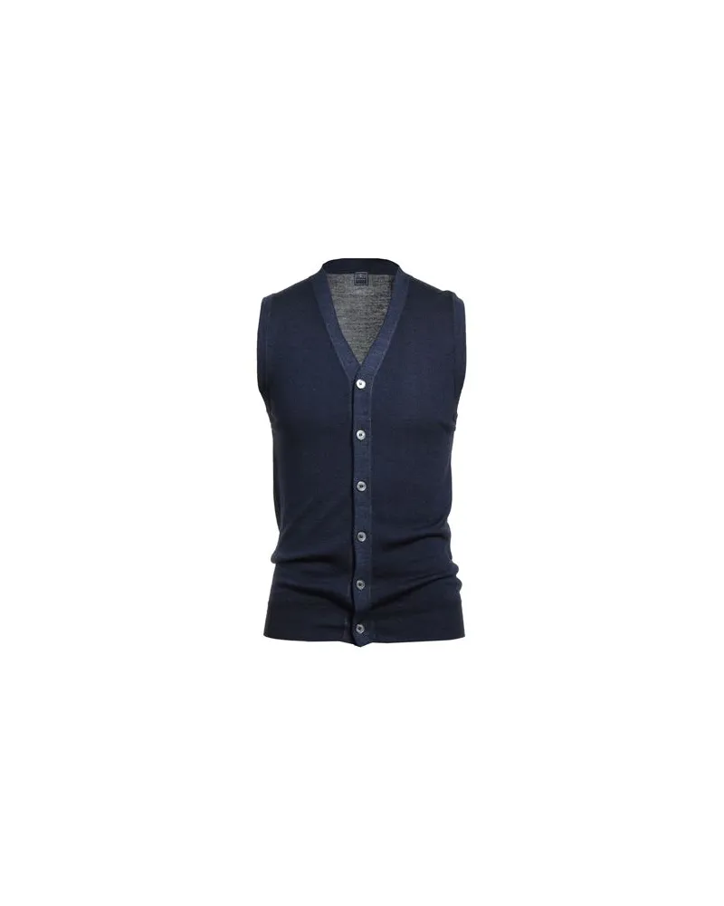 Fedeli STRICKWAREN - Strickjackenauf YOOX.COM Marineblau