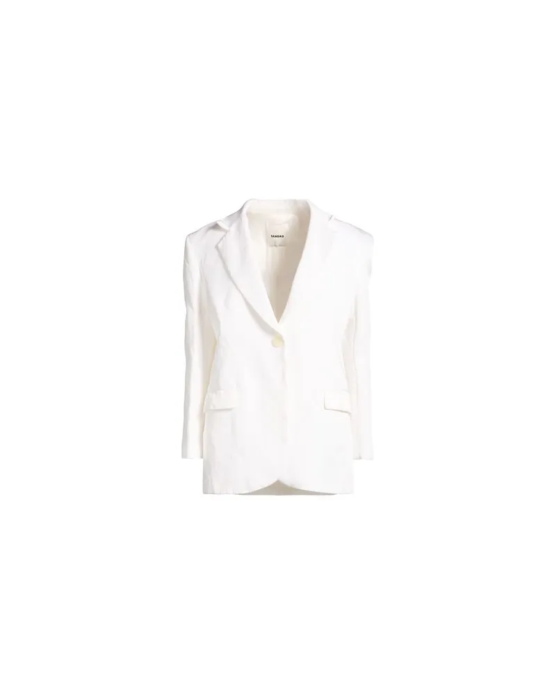 Sandro ANZÜGE und CO-ORDS - Blazersauf YOOX.COM Weiß
