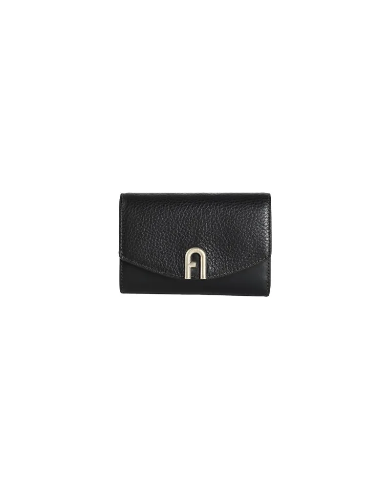 Furla PRIMULA M COMPACT WALLET  - Kleinlederwaren - Brieftaschenauf YOOX.COM Schwarz