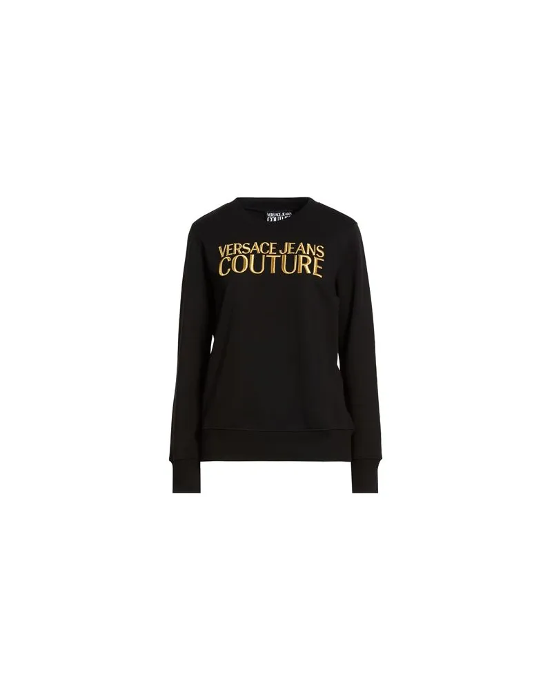 Versace Jeans TOPS - Sweatshirtsauf YOOX.COM Schwarz