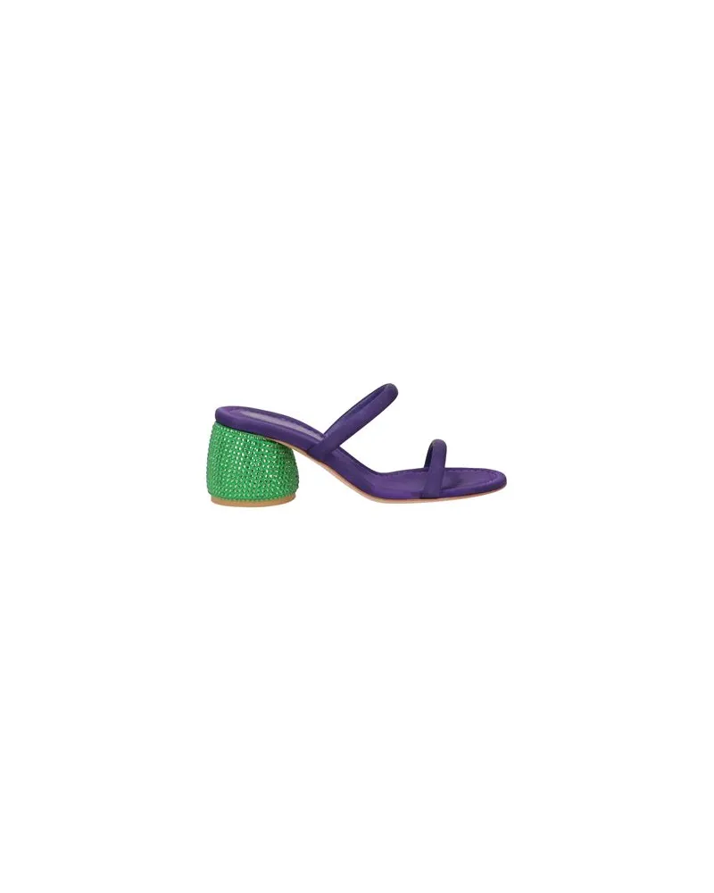 Gianvito Rossi SCHUHE - Sandalenauf YOOX.COM Violett