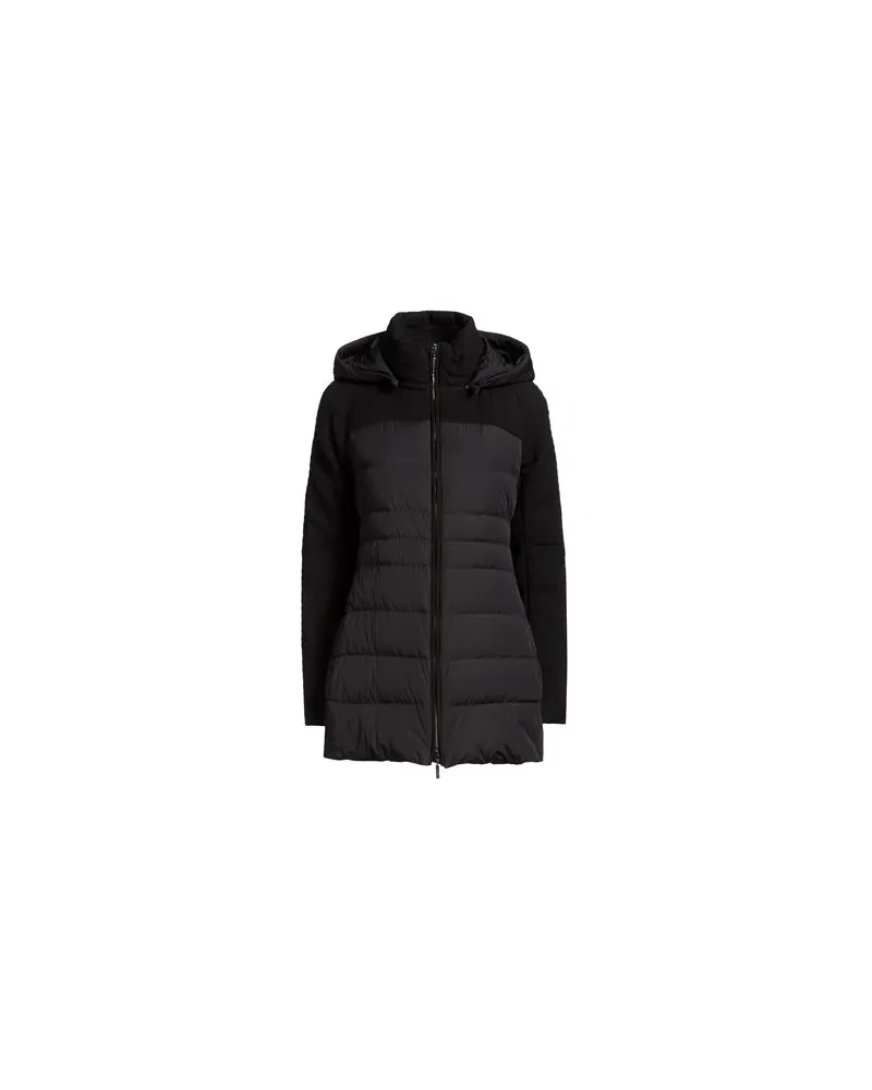 MOORER JACKEN & MÄNTEL - Pufferjacken & Daunenjackenauf YOOX.COM Schwarz