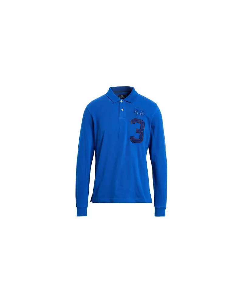 La Martina TOPS - Poloshirtsauf YOOX.COM Azurblau