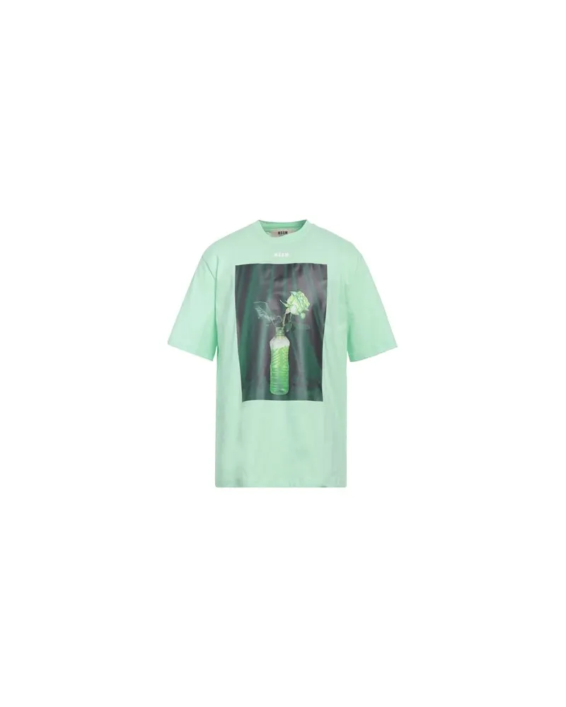 MSGM FANTASTIC GREEN - TOPS - T-shirtsauf YOOX.COM Säuregrün