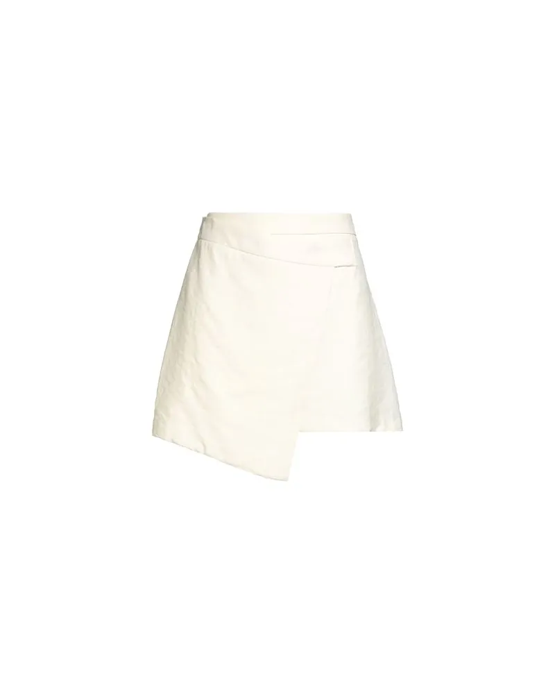 HAVEONE HOSEN & RÖCKE - Miniröckeauf YOOX.COM Cremeweiß