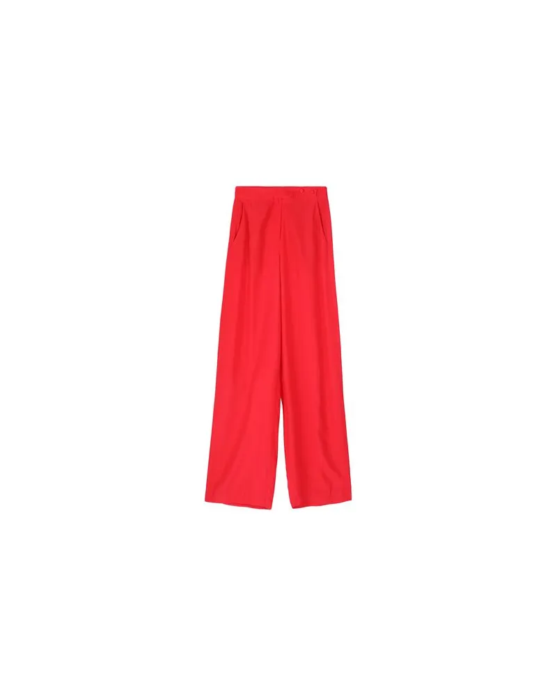 BCBGMAXAZRIA HOSEN & RÖCKE - Hosenauf YOOX.COM Rot