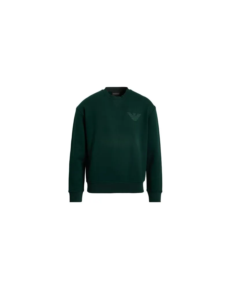 Emporio Armani TOPS - Sweatshirtsauf YOOX.COM Dunkelgrün