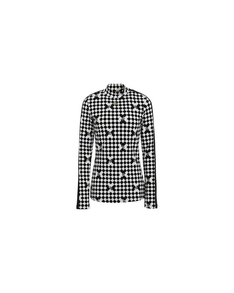 adidas AOP LONG SLEEVE  - TOPS - T-shirtsauf YOOX.COM Schwarz