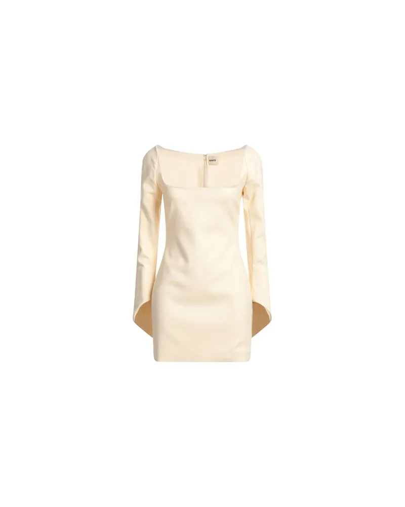 KHAITE KLEIDER - Mini-Kleiderauf YOOX.COM Cremeweiß