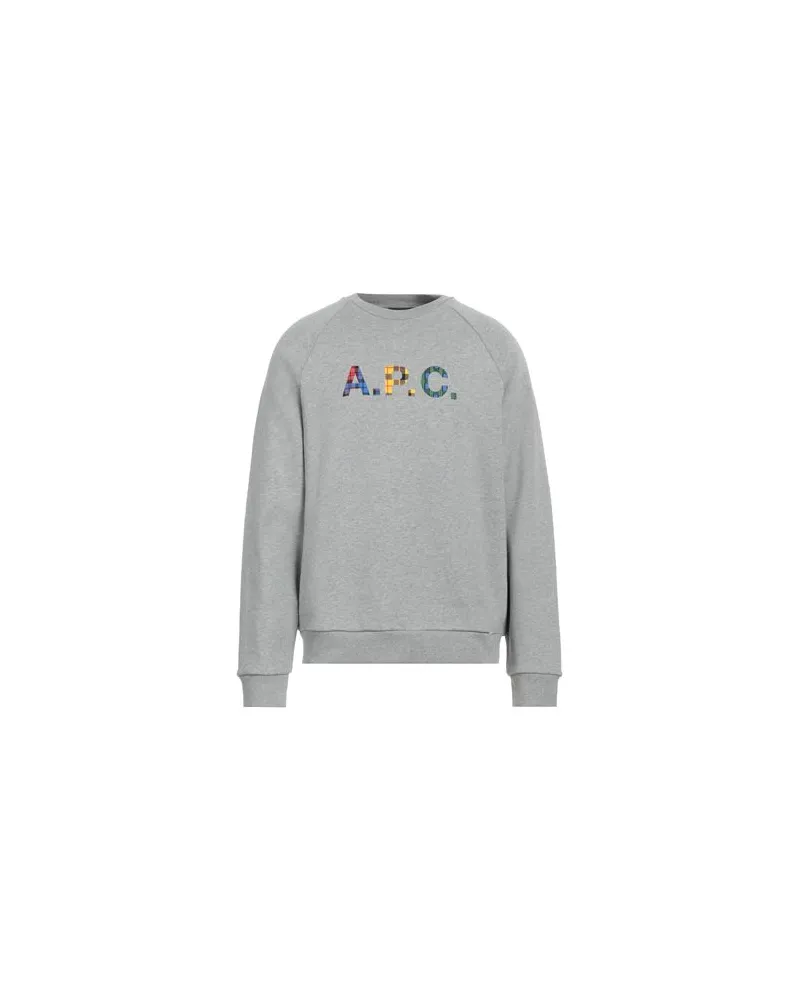 A.P.C. TOPS - Sweatshirtsauf YOOX.COM Grau