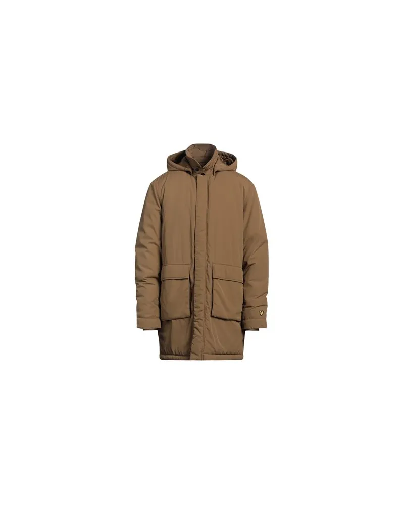 Lyle & Scott JACKEN & MÄNTEL - Mäntelauf YOOX.COM Khaki