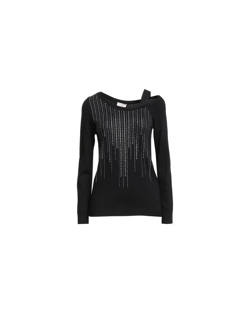 Liu Jo BETTER - STRICKWAREN - Pulloverauf YOOX.COM Schwarz