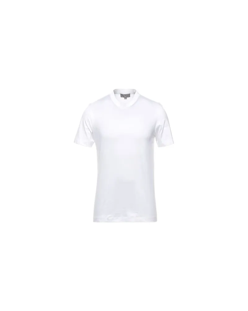 Canali TOPS - T-shirtsauf YOOX.COM Weiß