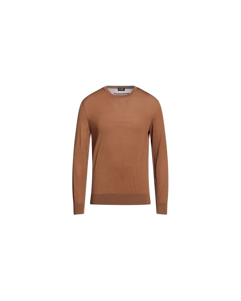 Ermenegildo Zegna STRICKWAREN - Pulloverauf YOOX.COM Braun